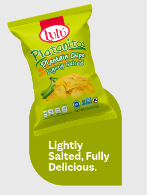 Salted Plantain Chips 30 Packs 2.5oz