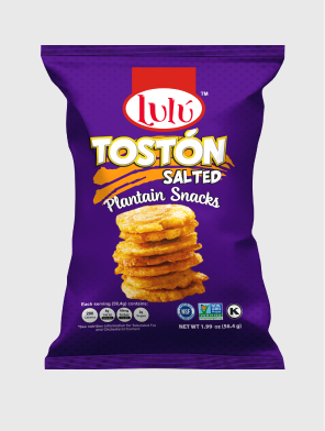 Tostón Salted plantain snacks – LuluPlantainchips