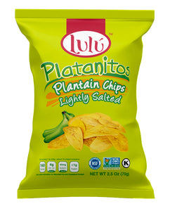 Salted Plantain Chips 30 Packs 2.5oz