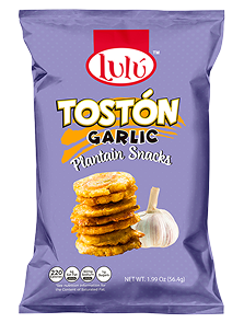 Tostón garlic plantain snacks (1.99oz)