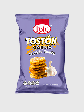 Tostón garlic plantain snacks (1.99oz)