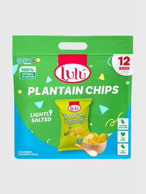 Plantain chips lightly salted (12 pack)