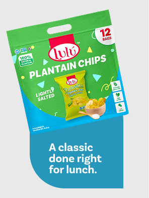 Plantain chips lightly salted (12 pack)