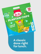 Load image into Gallery viewer, Plantain chips lightly salted (12 pack)