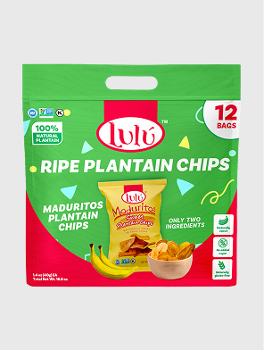 Ripe plantain chips maduritos plantain chips (12 pack)