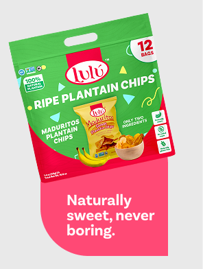 Ripe plantain chips maduritos plantain chips (12 pack)