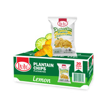 Load image into Gallery viewer, Lemon Plantain Chips 30 Packs 2.5oz