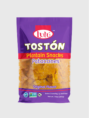 Tostón plantain snacks original flavor (14oz)