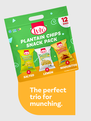 Plantain chips snack pack (12 pack)