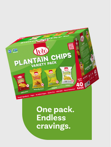 Variety Box Plantain Chips 40 Packs 1.4oz