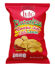 Load image into Gallery viewer, Chile-Lemon Plantain Chips 30 Packs 2.5oz