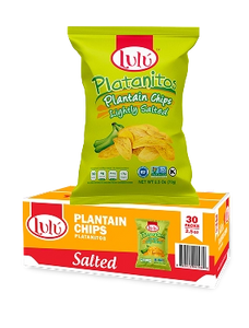 Salted Plantain Chips 30 Packs 2.5oz