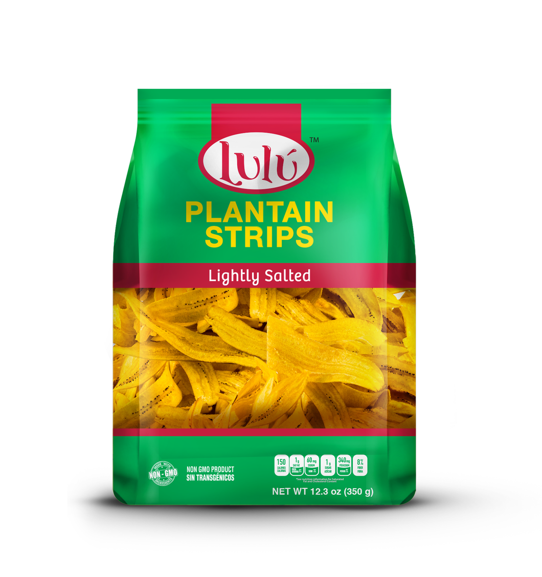 Lulu Plantain Strips Salted